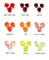 10 pcs Glass Bicone Charms, 6mm Czech Crystal Bead Dangles, Choose Color, Adorabilities